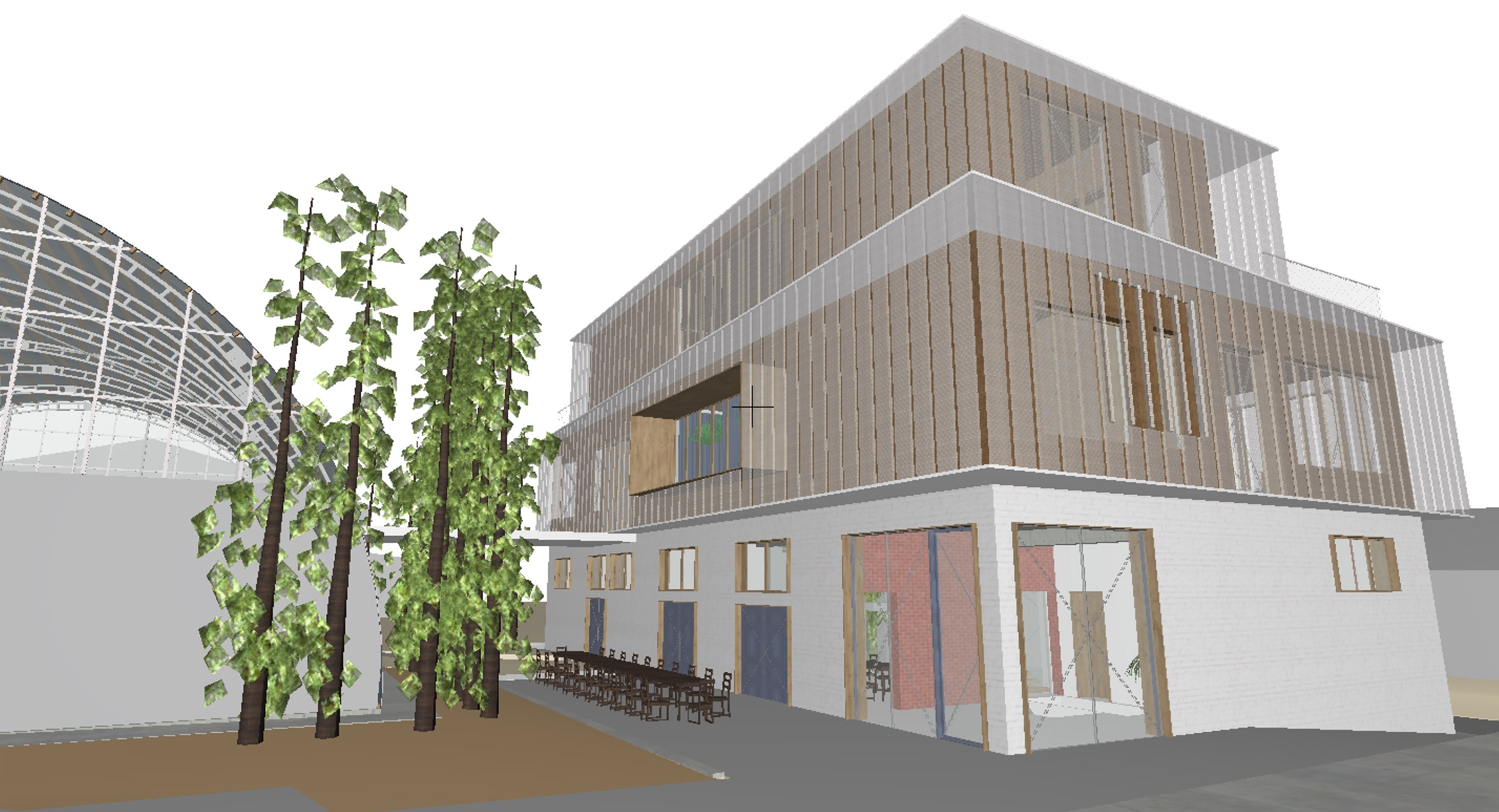 Equinox is using the Hangar as workshop and storage facility and is proposing to transform the space into our new headquarters, home for our interdisciplinary design and build team.